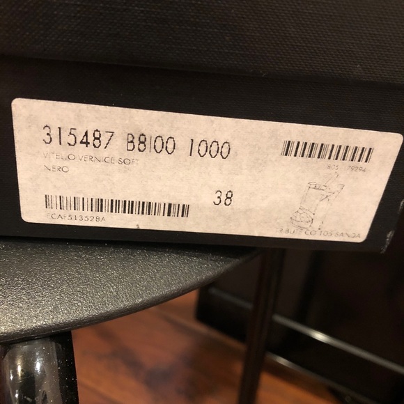 SAINT LAURENT TRIBUTE PATENT PLATFORM HEELS - Picture 5 of 5